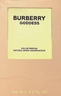 BURBERRY GODDESS EAU DE PARFUM SPRAY FOR WOMEN 3.3 Oz / 100 ml BRAND NEW!!!