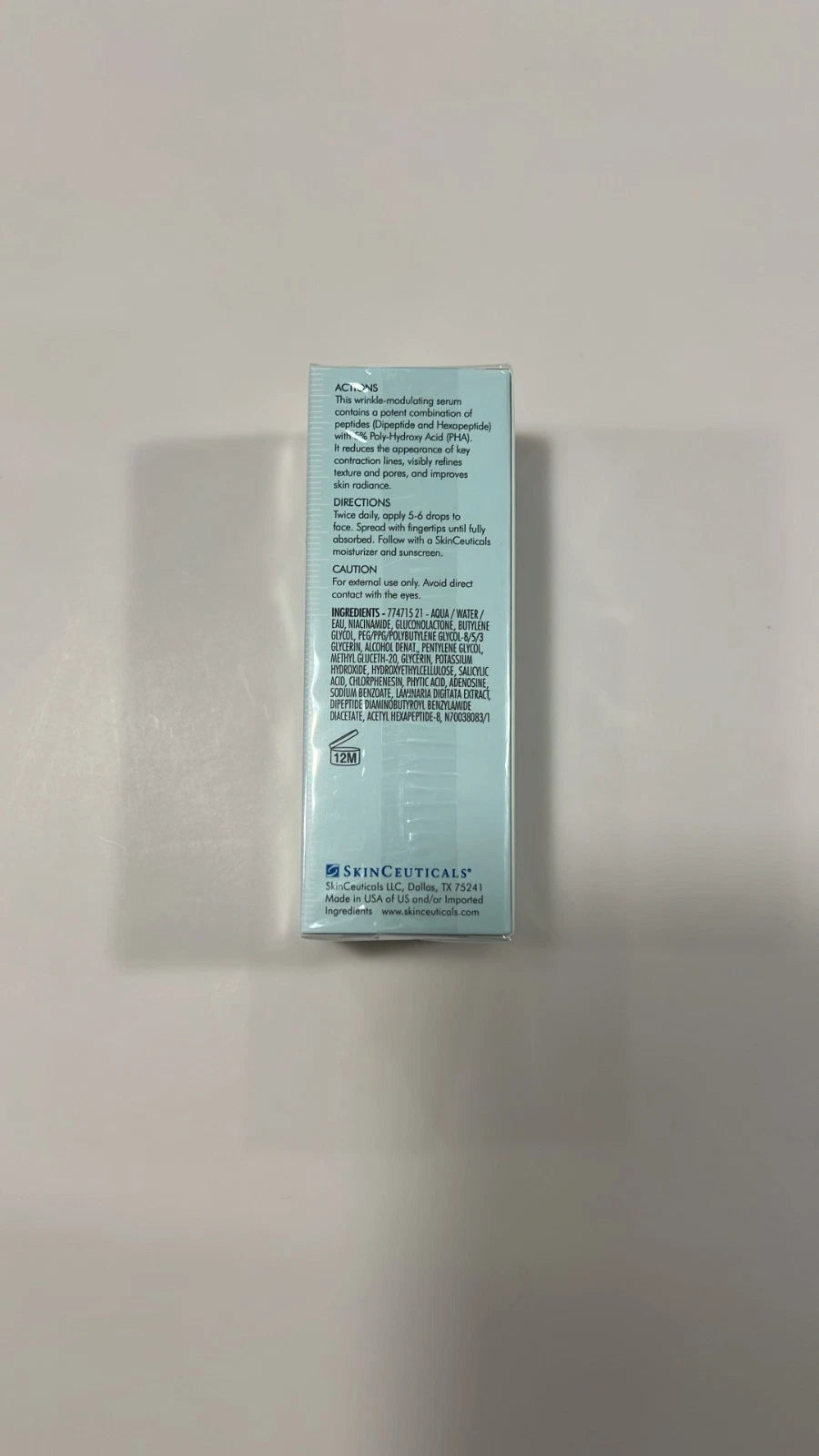 NEW Skinceuticals P-TIOX Wrinkle-Modulating Peptide Serum 1 fl oz/30ml SEALED