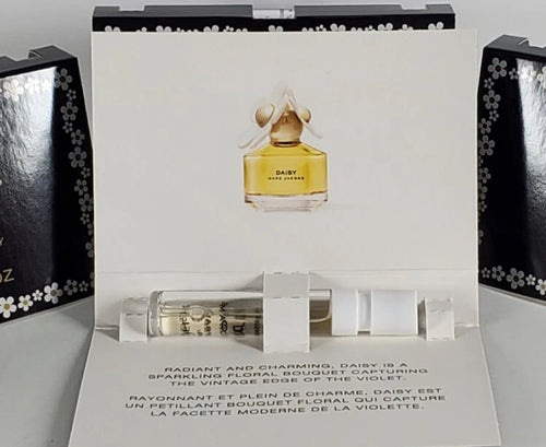 4X Marc Jacobs Daisy Eau de Toilette EDT 0.04oz / 1.2ml Sample Spray Vials New