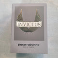 EMPTY BOX INVICTUS Paco Rabanne men cologne 100ML 3.4 OZ EMPTY BOX