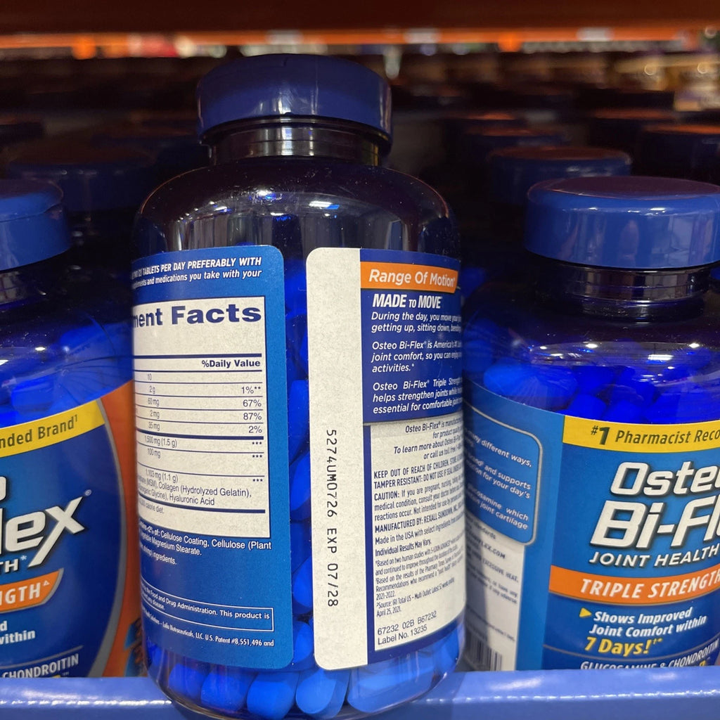 Osteo Bi-Flex Triple Strength Dietary Supplement Tablet (200 Count)