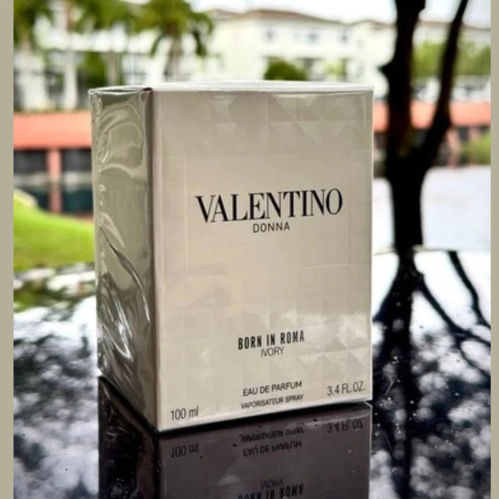 VALENTINO DONNA BORN IN ROMA IVORY EAU DE PARFUM SPRAY 3.4 Oz / 100 ml NEW