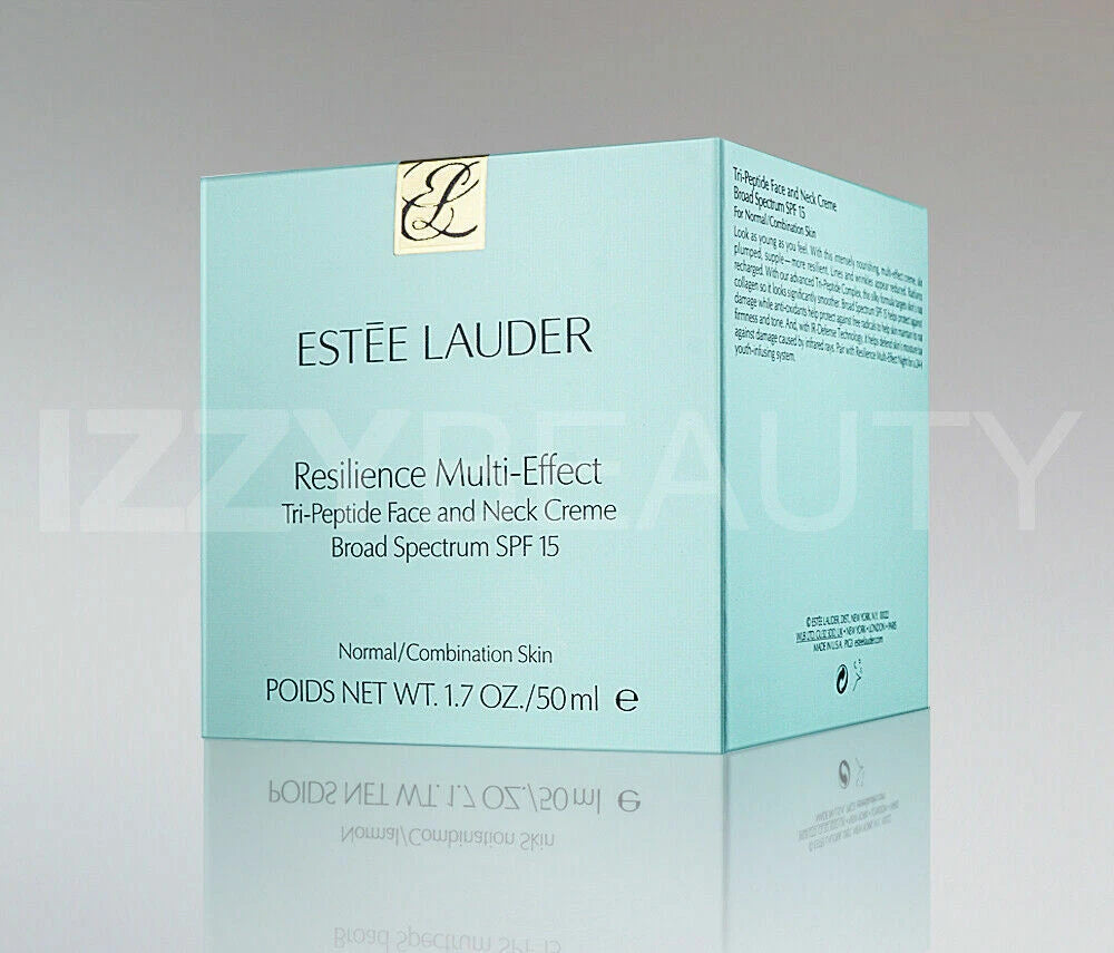 Estee Lauder Resilience Multi Effect TriPeptide Face & Neck Creme SPF15 .5oz