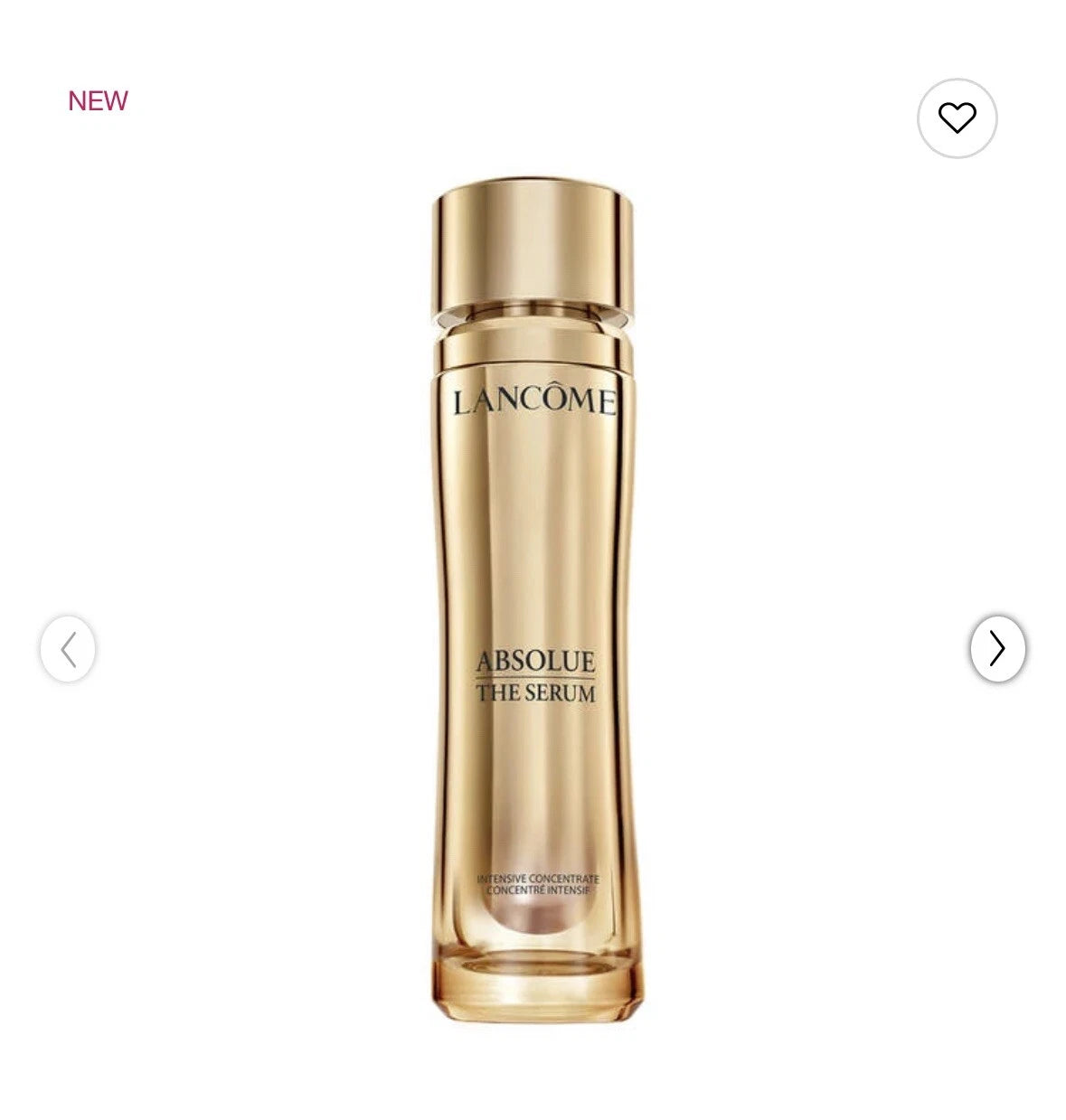 LANCOME ABSOLUE THE SERUM Intensive Concentrate 1 oz 30 ml Rose Extracts SEALED