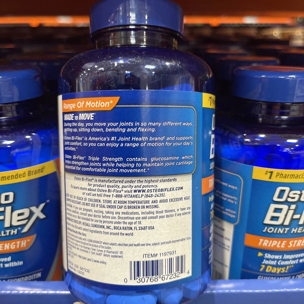 Osteo Bi-Flex Triple Strength Dietary Supplement Tablet (200 Count)
