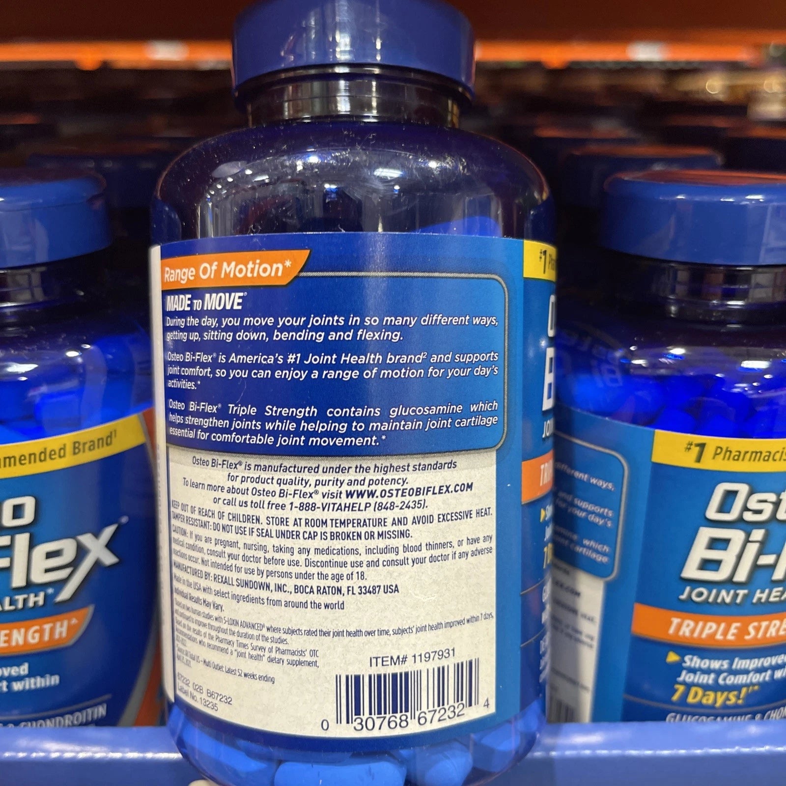 Osteo Bi-Flex Triple Strength Dietary Supplement Tablet (200 Count)
