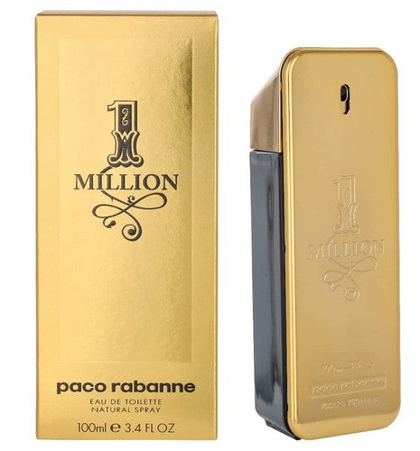 Paco Rabanne 1 Million Eau de Toilette 3.4 oz Spray for Men